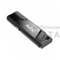 Флешка USB3.0 32 Гб Netac  U336 с аппаратной защитой от записи (защита от вирусов)  чёрный