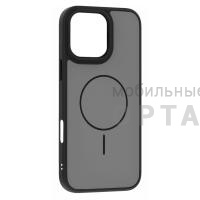 Чехол Matte Case MagSafe с защитой камеры в техпаке, iPhone 16 Pro, Black