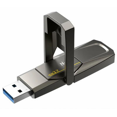 USB 3.2  1TB  Netac  US5  (USB 3.0/3.2 + Type C)  чёрный